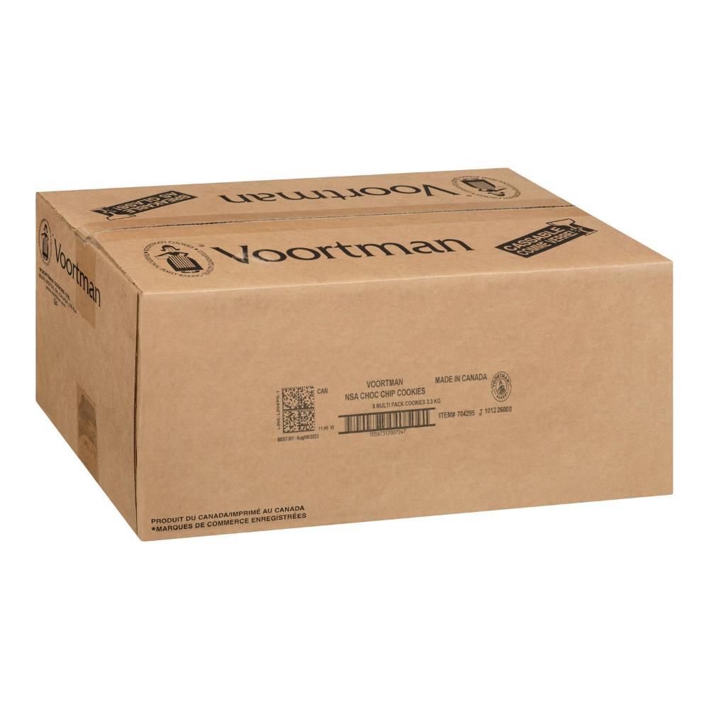 Voortman Bakery Sugar Free Chocolate Chip Cookie, 20 G -- 144 Per Case