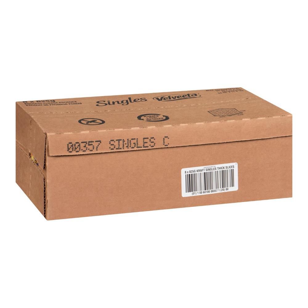 Kraft Fromage En Tranches Épaisses Singles, 825 G -- 8 Par Boîte