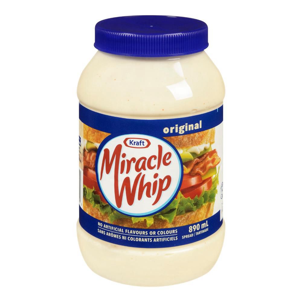 Miracle Whip Vinaigrette Originale, 890 Ml -- 12 Par Boîte