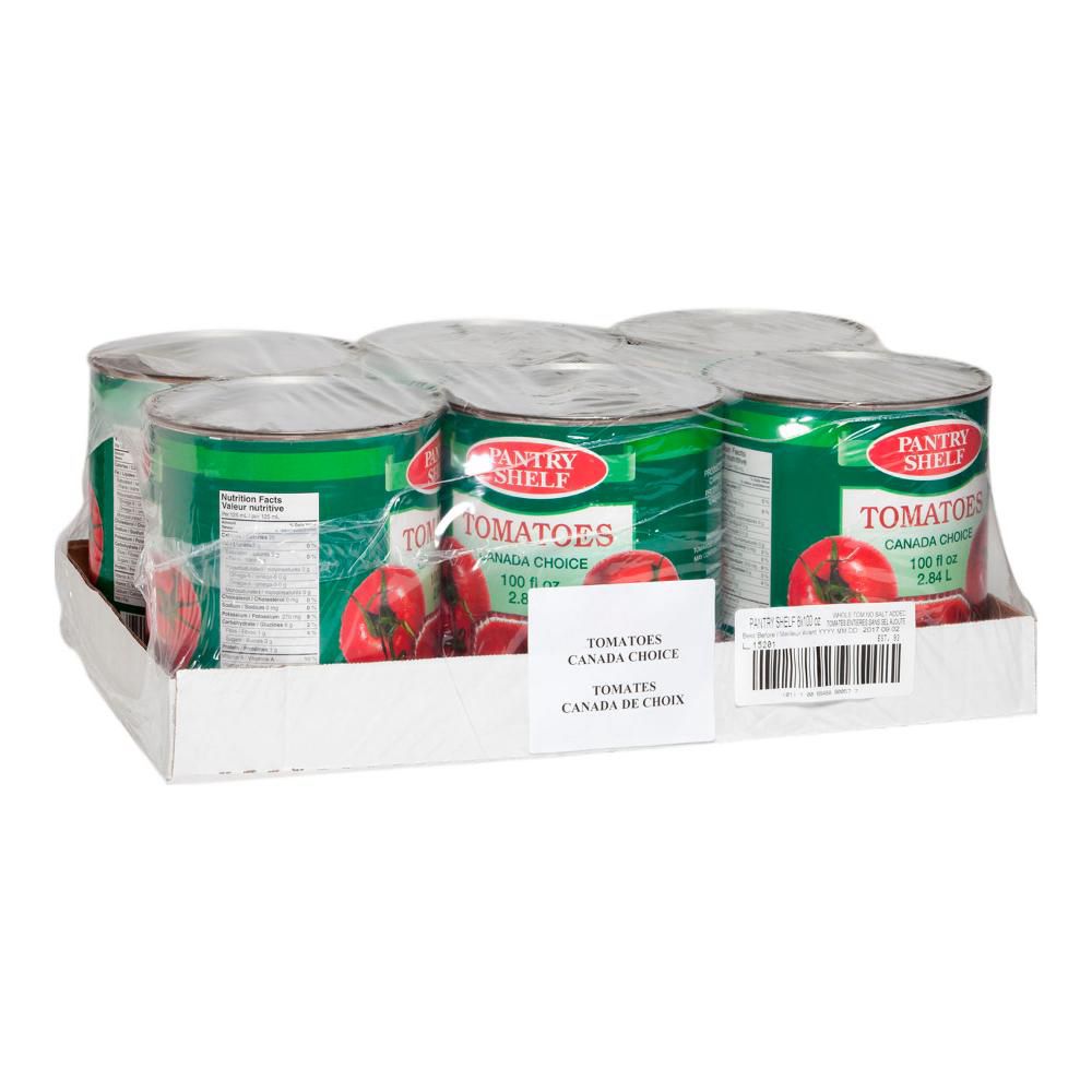 Pantry Shelf Whole Tomato, 2.84 L -- 6 Per Case
