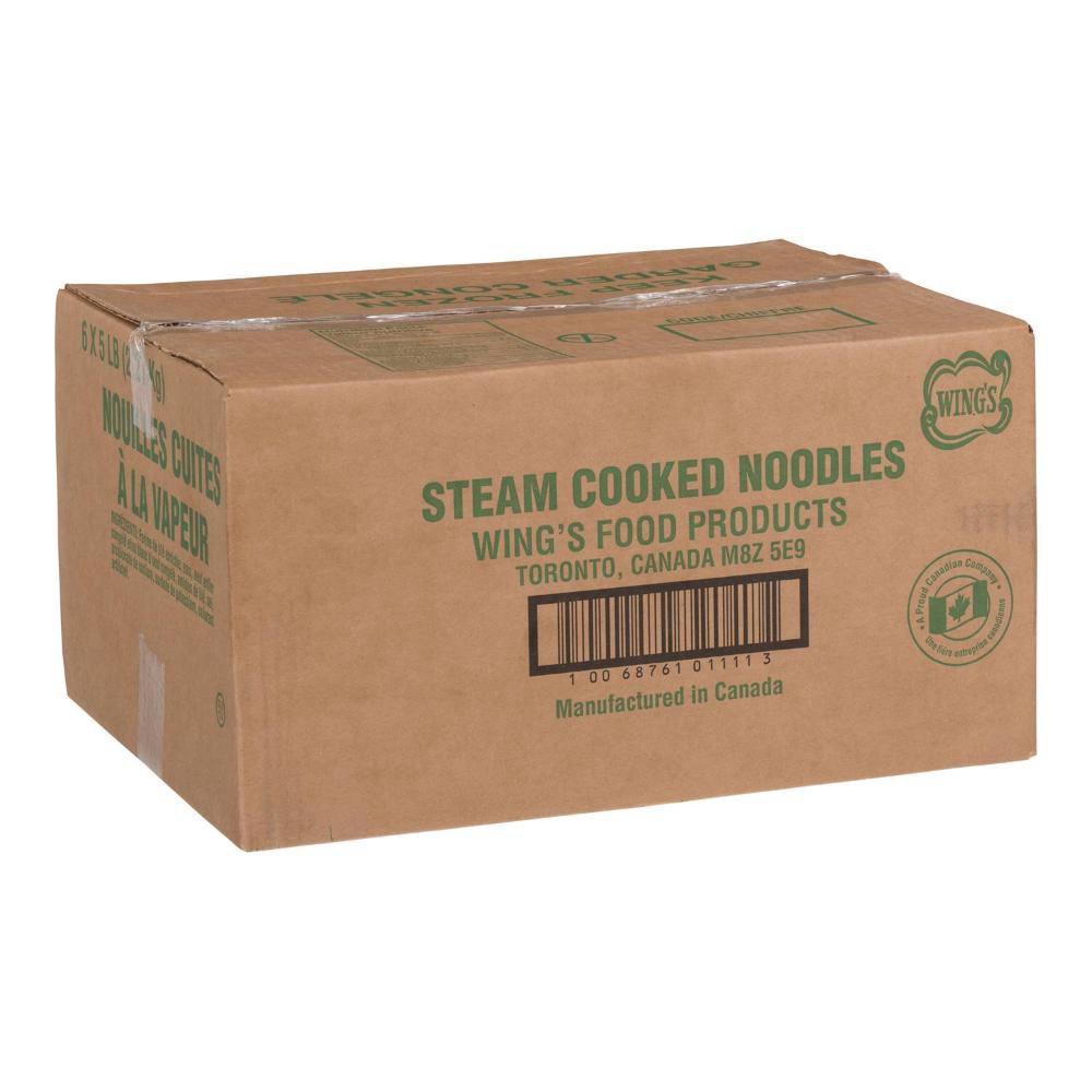 Wing's Chow Mein Steamed Noodle, 2.27 Kg -- 6 Per Case