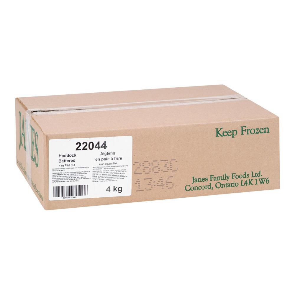 Janes Haddock Fillets, 2 Kg -- 2 Per Case