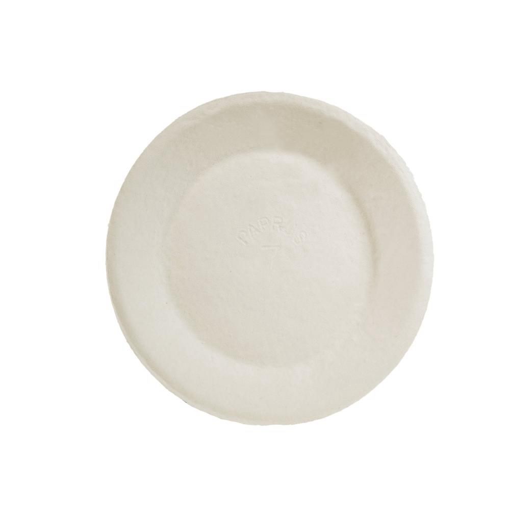Ckf Paprus White Paper Pie Plates, 7 In -- 1000 Per Case
