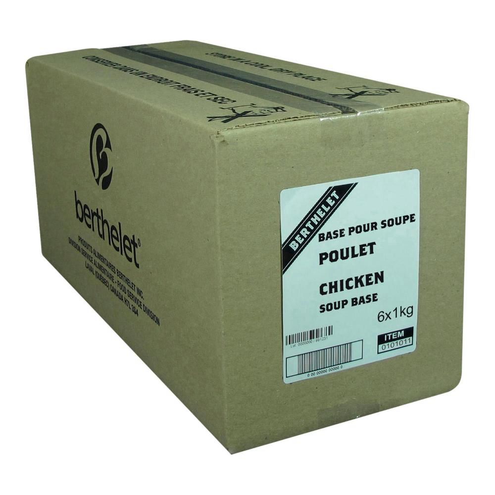 Berthelet Chicken Soup Base, 1 Kg -- 6 Per Case