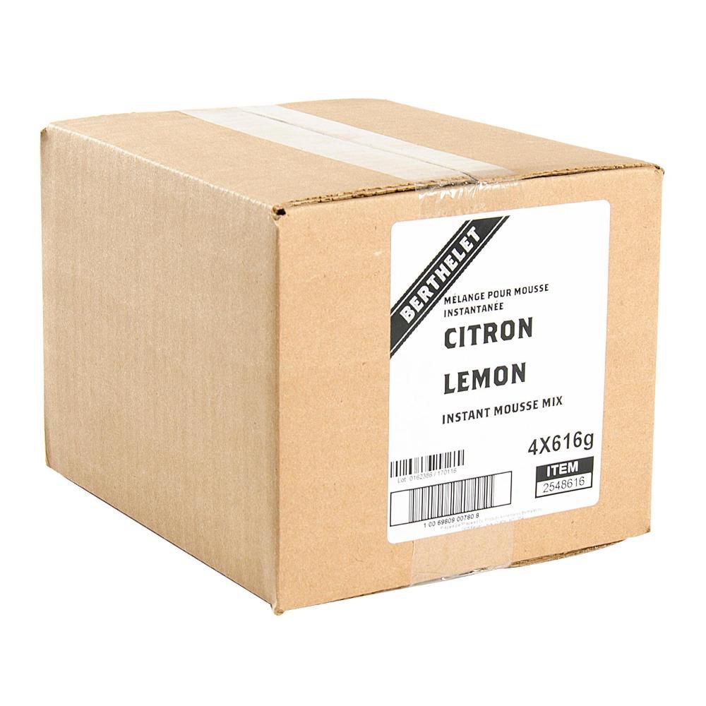 Berthelet Instant Lemon Mousse, 616 G -- 4 Per Case