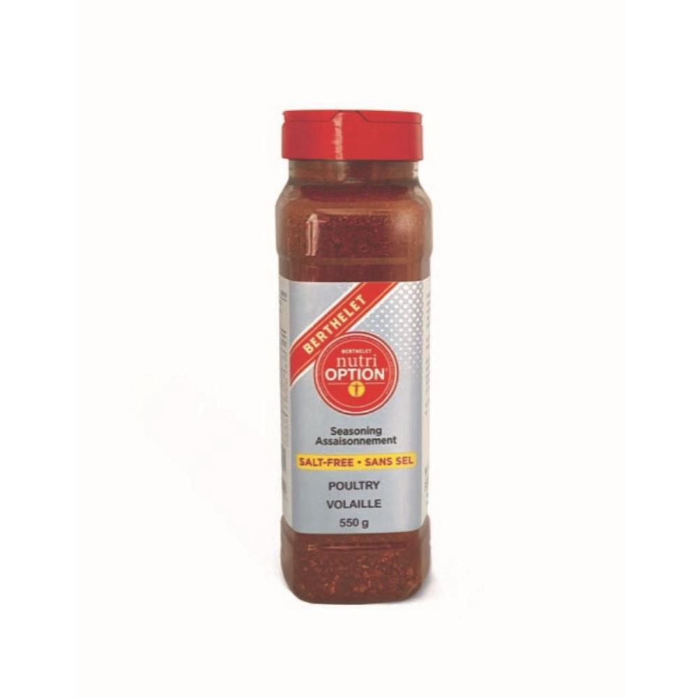 Nutri Option Poultry Salt Free Seasoning, 550 G