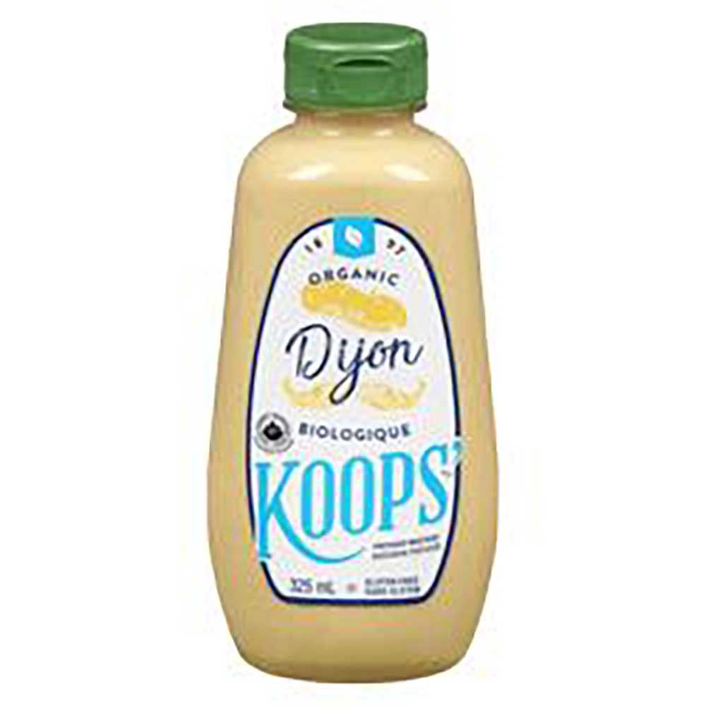 Koops' Moutarde De Dijon Biologique, 325 Ml -- 12 Par Boîte