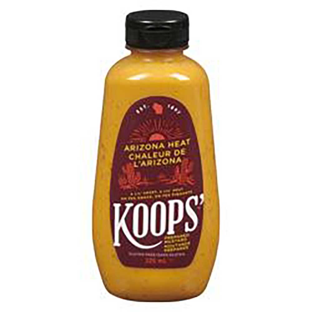 Koops' Moutarde Préparée Arizona Heat, 325 Ml -- 12 Par Boîte