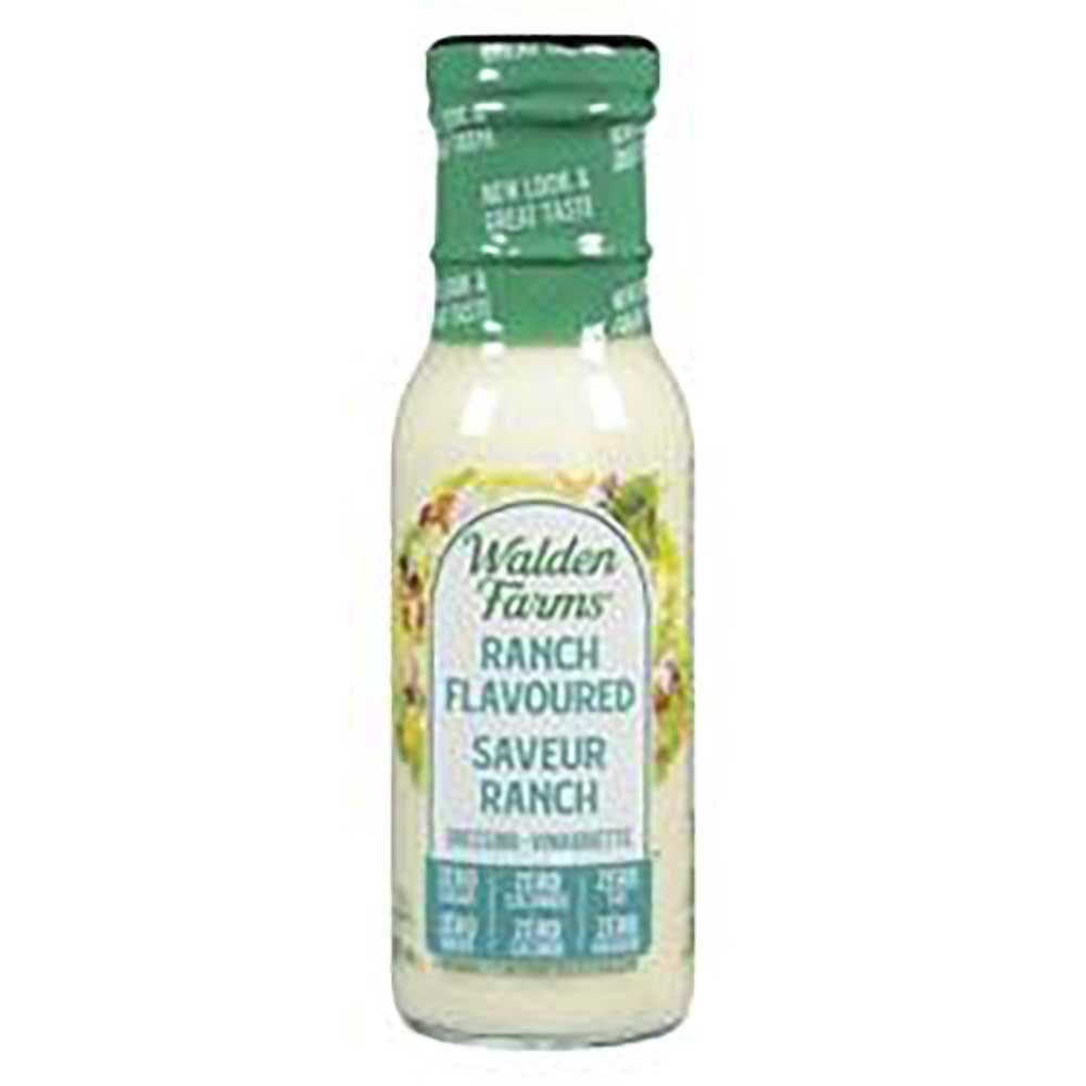 Walden Farms Vinaigrette À Saveur De Ranch, 237 Ml -- 6 Par Boîte