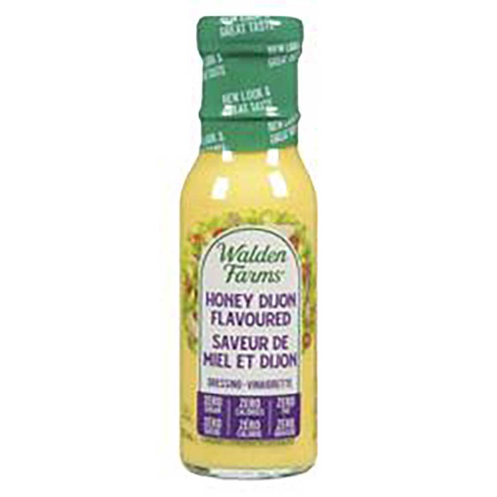 Walden Farms Vinaigrette Au Miel Et À La Moutarde De Dijon, 237 Ml -- 6 Par Boîte