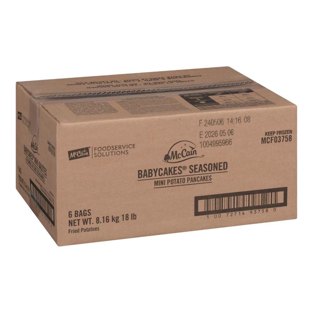 Mccain Mini-crêpes De Pommes De Terre Assaisonnées Babycakes, 3 Lb -- 6 Par Caisse