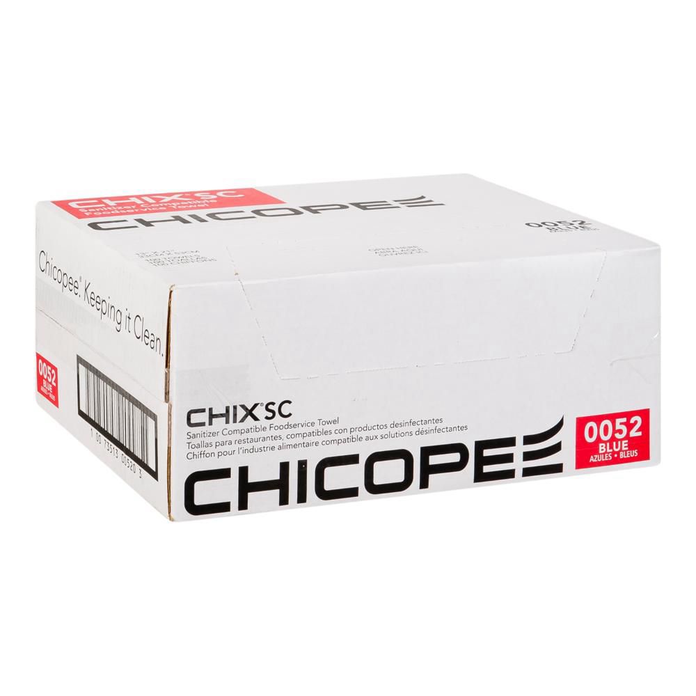 Chicopee Chix Sc Blue Absorbent Towel, 13 X 21 In -- 100 Per Case