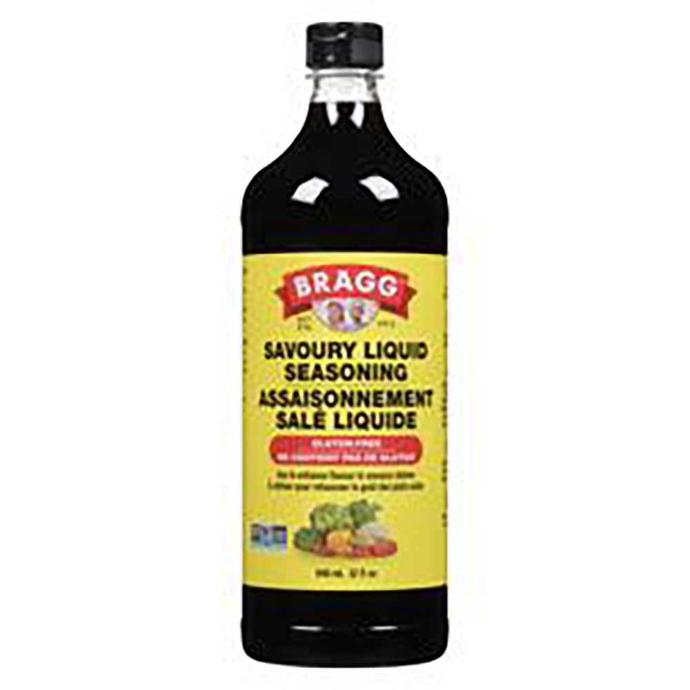 Bragg Savoury Liquid Soy Seasoning, 946 Ml -- 12 Per Case