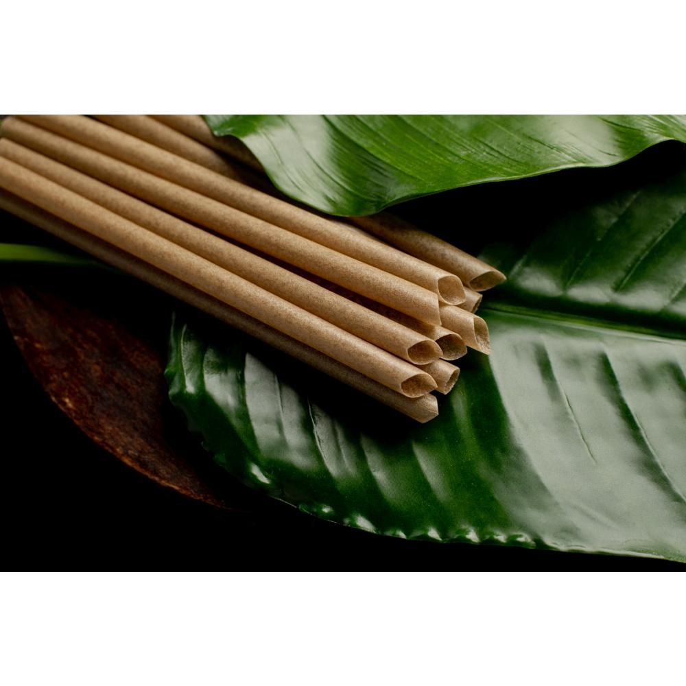 Istrawu Individually Wrapped Agave Straw For Bubble Tea/slush/smoothie, 1000 Count