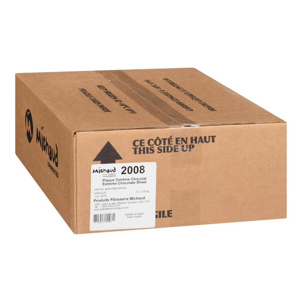 Michaud Gâteau Extrême Au Chocolat Maturin, 12 X 16 Po -- 6 Par Boîte