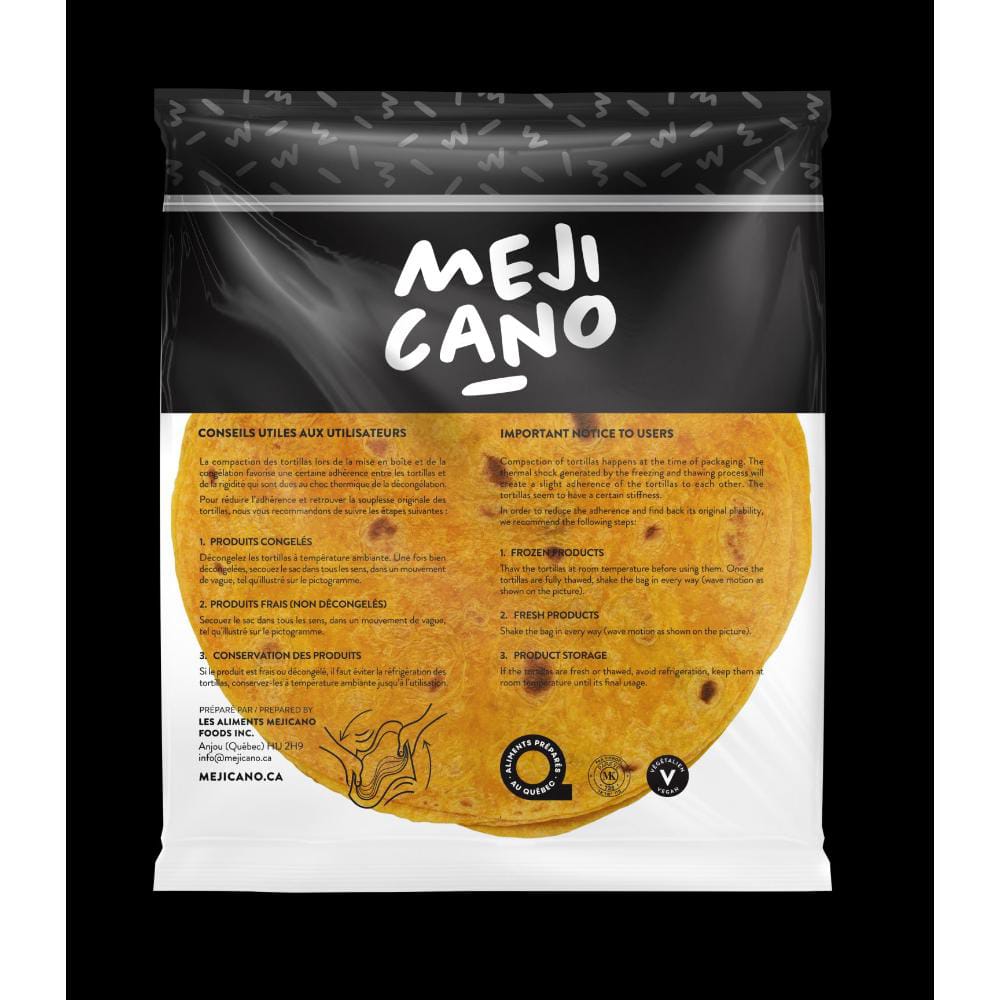 Mejicano 10 Inch Salsa Tortilla, 12 Count -- 6 Per Case