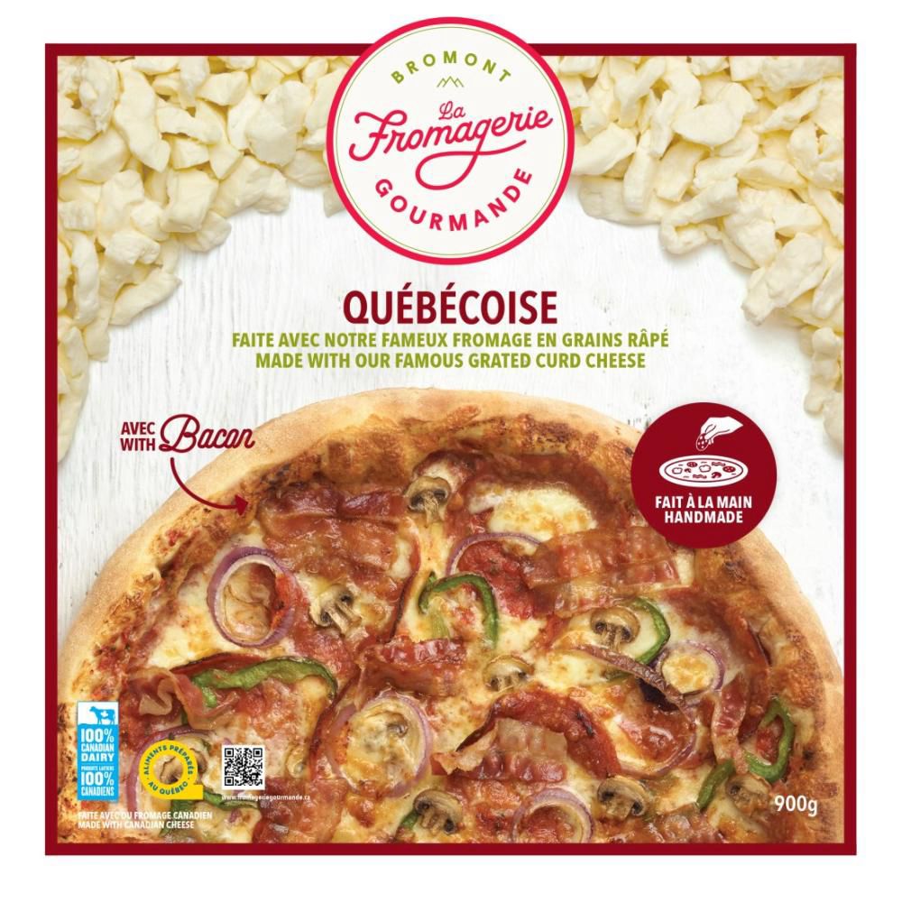 F.gourmet.bromont Pizza 12 Po Québec, 900 G -- 12 Par Caisse