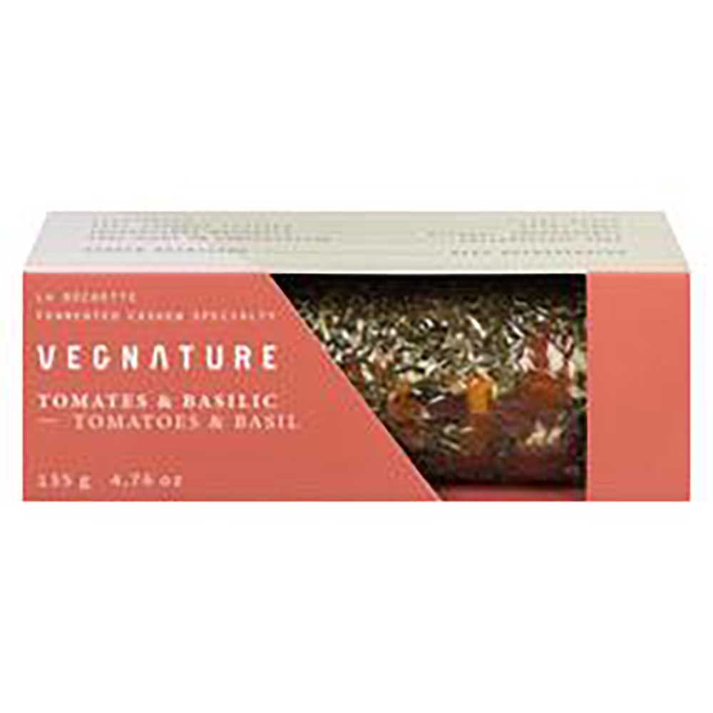 Vegnature Tomatoes And Basil Plant-based Goat Cheese, 135 G -- 6 Per Case