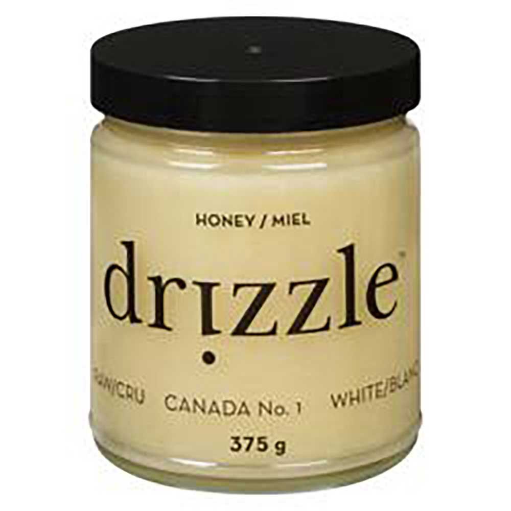 Drizzle White Raw Honey, 375 G -- 12 Per Case