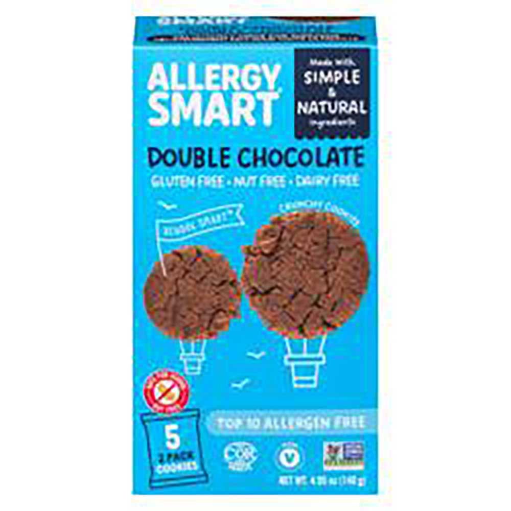 Allergy Smart Biscuits Au Double Chocolat, 140 G -- 6 Par Boîte