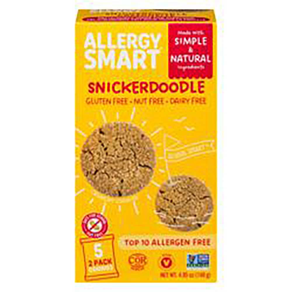Allergy Smart Boîte De Biscuits Snickerdoodle, 140 G -- 6 Par Boîte