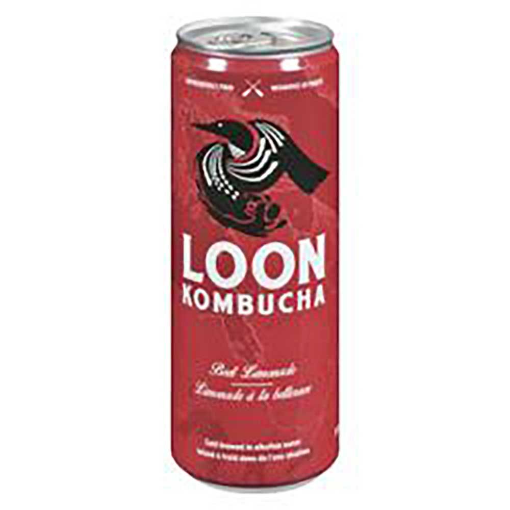 Loon Beet Lemonade Kombucha, 355 Ml -- 12 Per Case