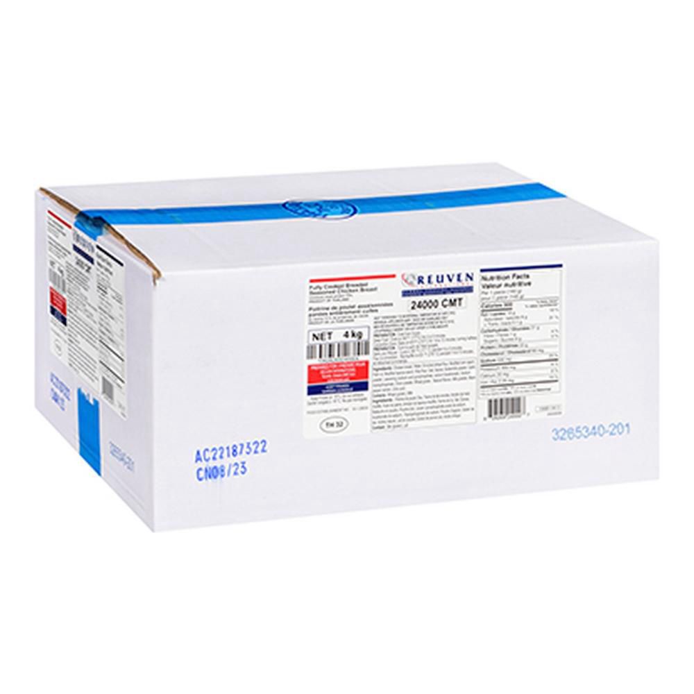 Reuven Buttermilk Breaded Cooked Chicken Breast, 5 Oz -- 6 Per Case