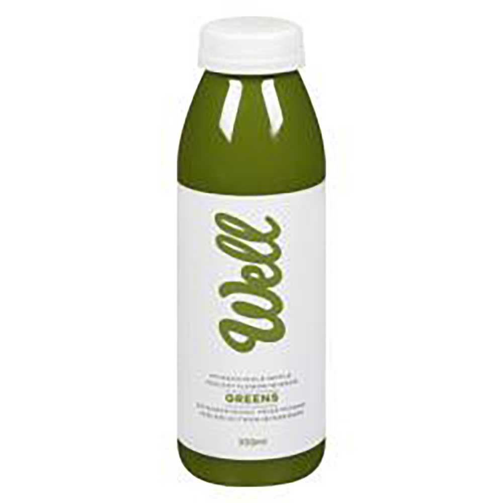 Well Greens Cold Pressed Juice, 333 Ml -- 6 Per Case