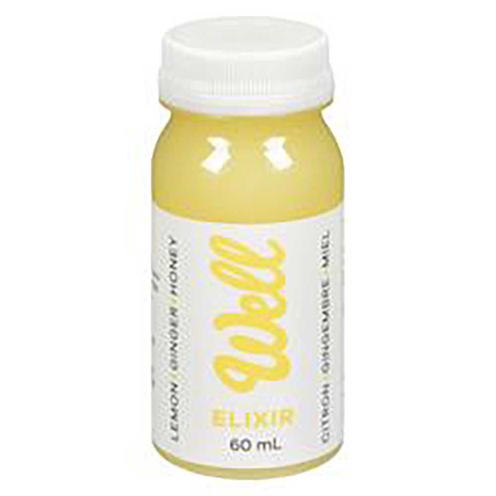 Well Lemon Ginger Honey Elixir, 60 Ml -- 24 Per Case