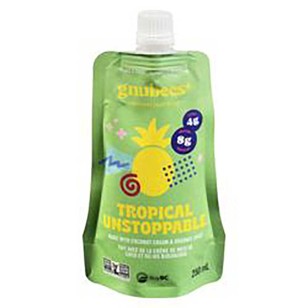 Gnubees Plus Milkshake Aux Fruits Tropicaux Imparables, 250 Ml -- 12 Par Boîte