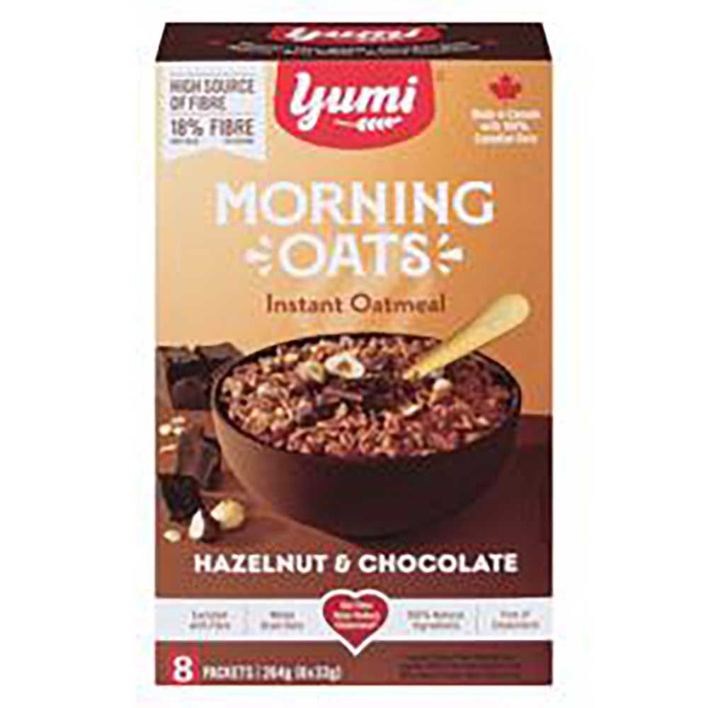 Yumi Gruau Du Matin Au Chocolat Et Aux Noisettes, 264 G -- 6 Par Boîte