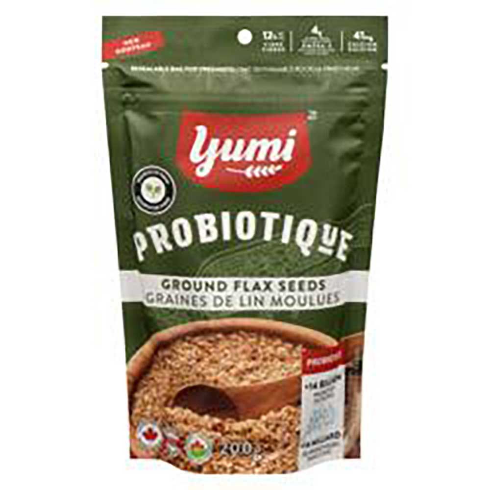 Yumi Graines De Lin Moulues Probiotiques, 200 G -- 6 Par Boîte