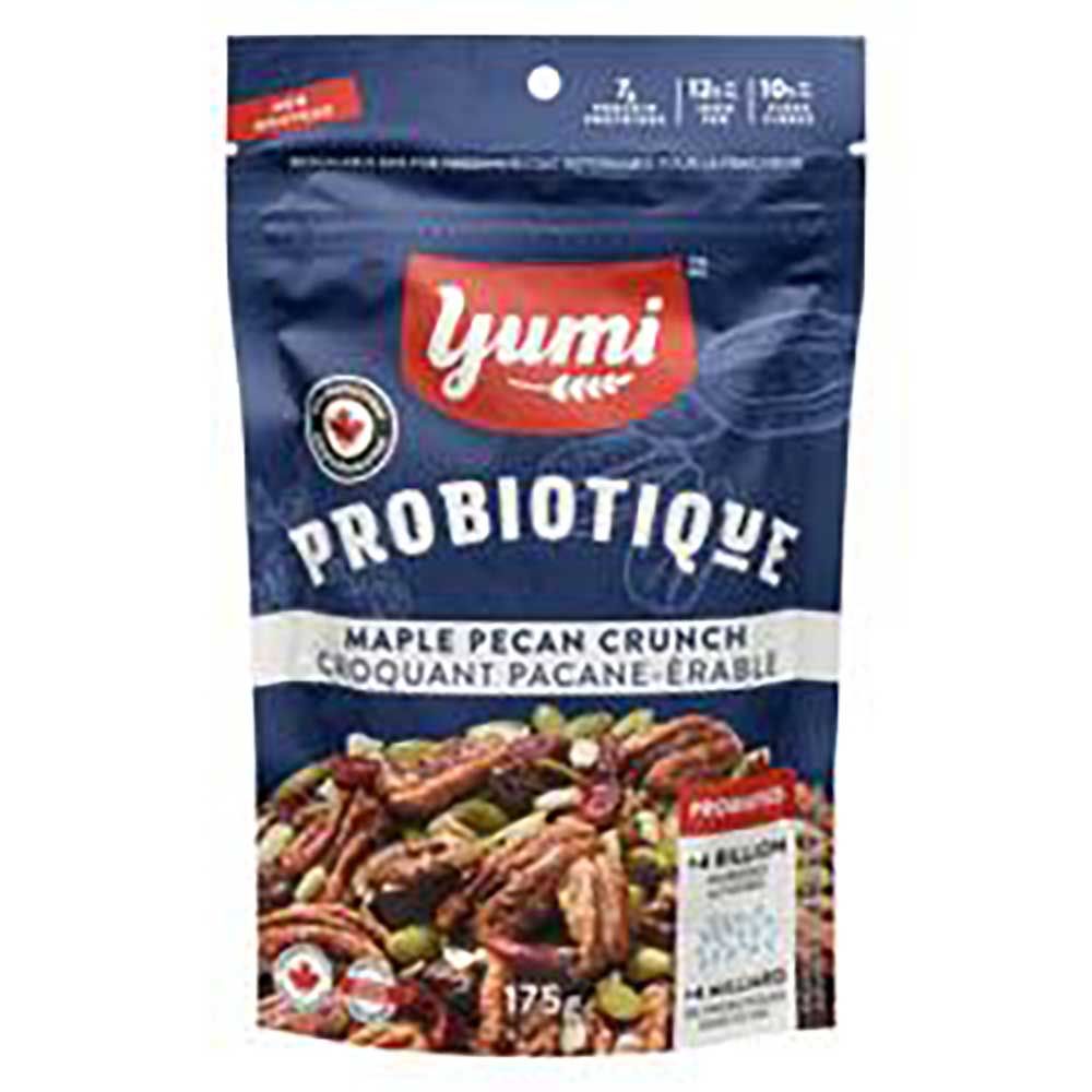 Yumi Probiotique Maple Pecan Crunch, 175 G -- 6 Per Case