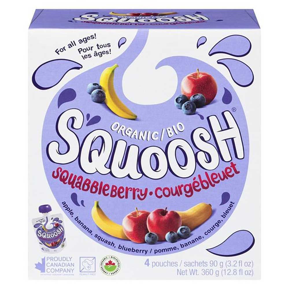Baby Gourmet Squoosh Organic Squabbleberry Squoosh Fruit Snacks For Kids, 360 G -- 6 Per Case