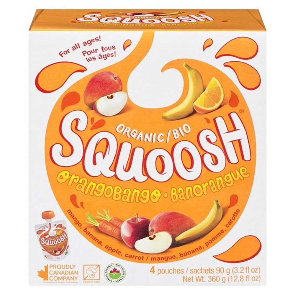 Baby Gourmet Squoosh Organic Orangobango Squoosh Fruit Snacks For Kids, 360 G -- 6 Per Case
