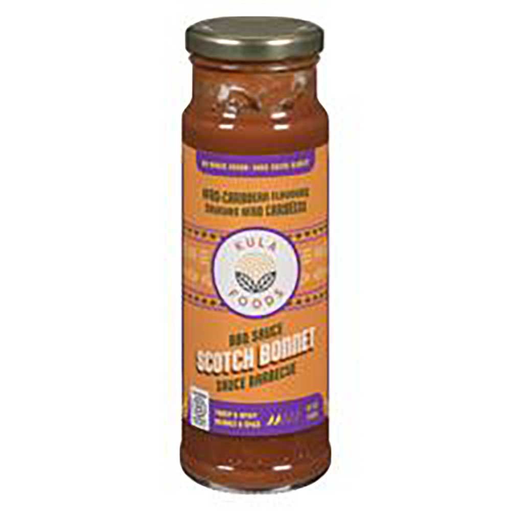 Kula Foods Sauce Barbecue Scotch Bonnet, 250 Ml -- 12 Par Boîte