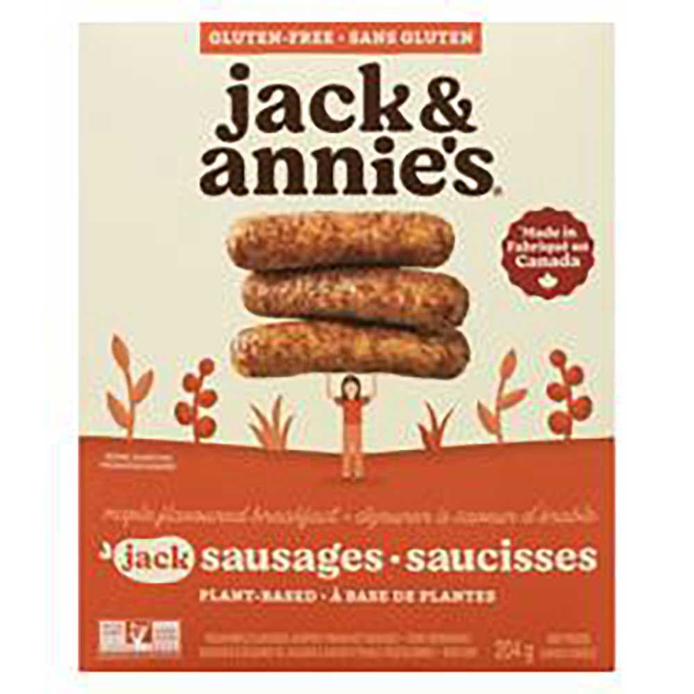 Jack And Annie's Maple Breakfast Jack Sausages, 204 G -- 8 Per Case