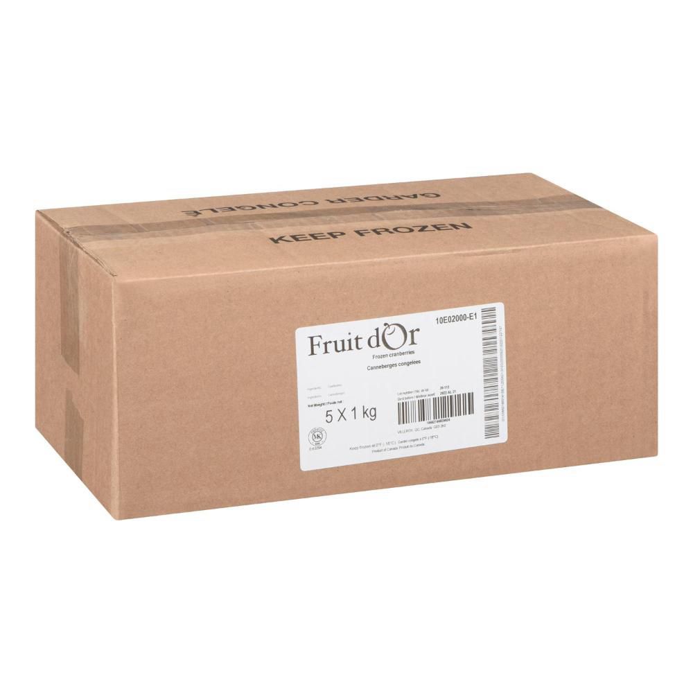 Fruit D'or Iqf Cranberries, 1 Kg -- 5 Per Case