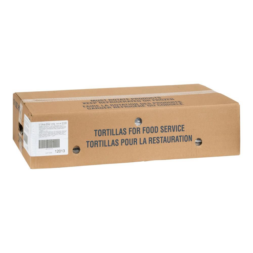 Sonora 12 In Whole Wheat Tortilla, 12 Count -- 12 Per Case