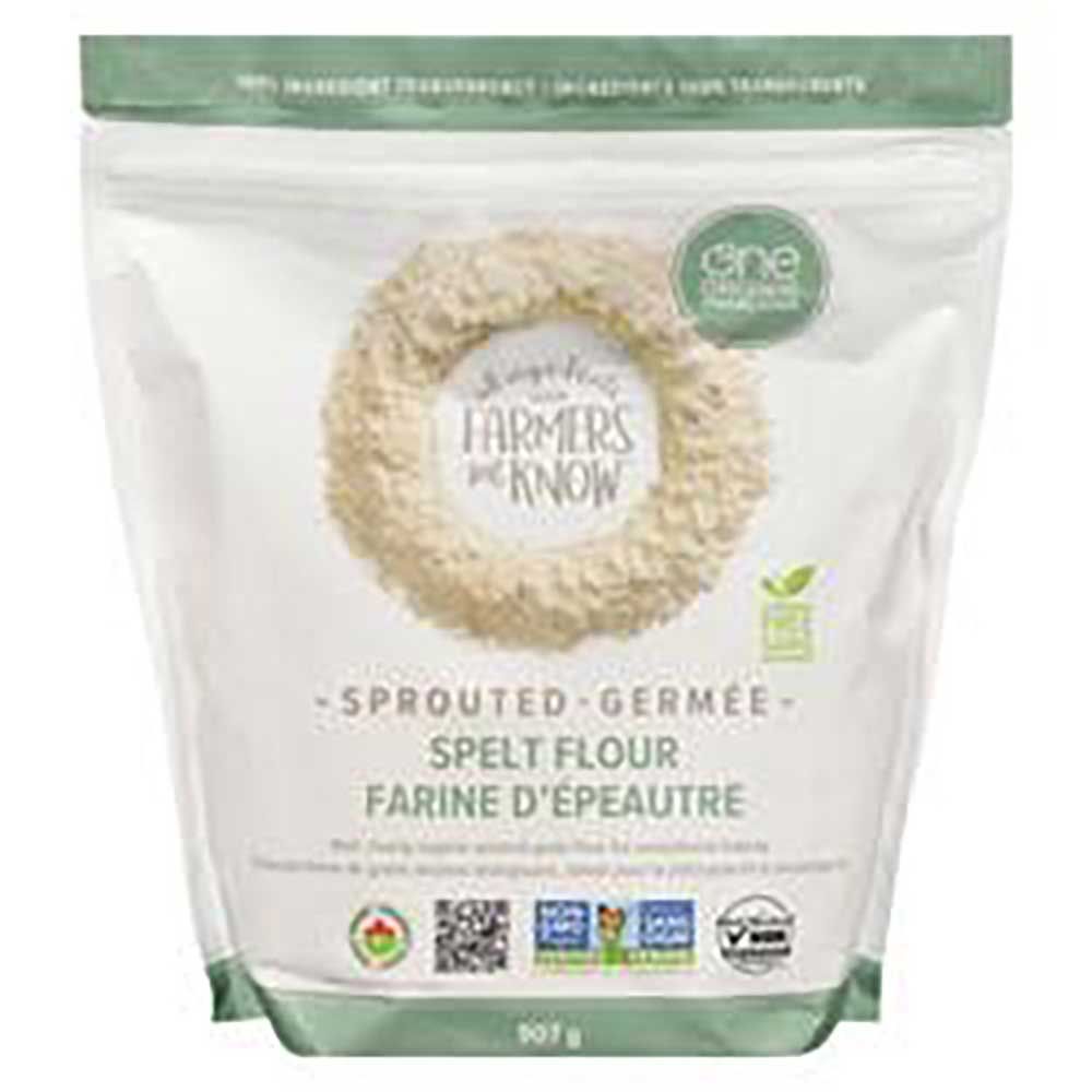 One Degree Organic Foods Sprouted Spelt Flour, 907 G -- 6 Per Case