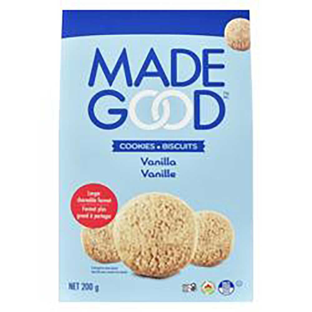 Madegood Biscuits À La Vanille, 200 G -- 6 Par Boîte