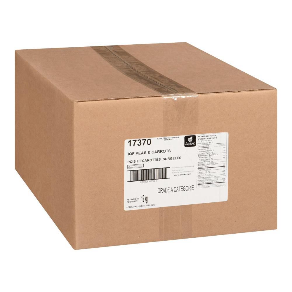 Alasko Iqf Peas And Carrots, 2 Kg -- 6 Per Case