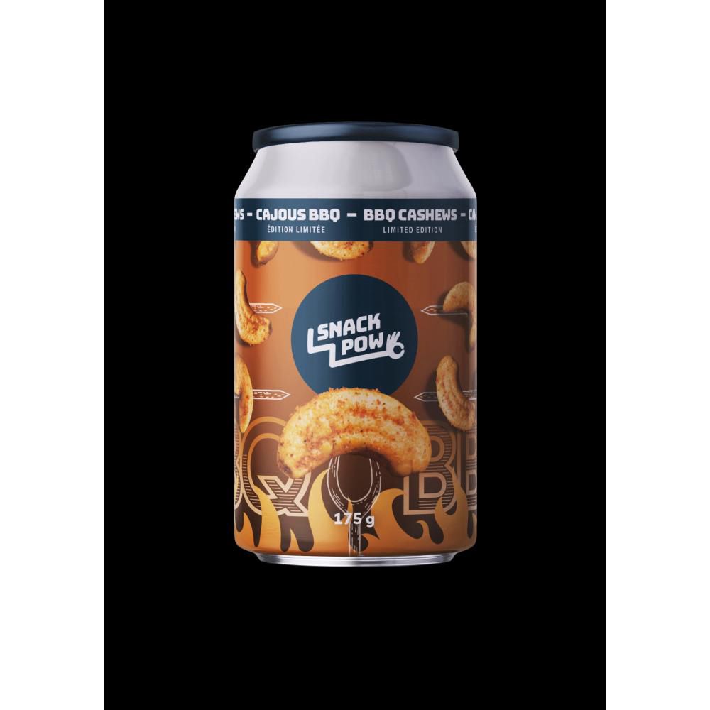 Snack Pow Bbq Cashews, 175 G -- 6 Per Case