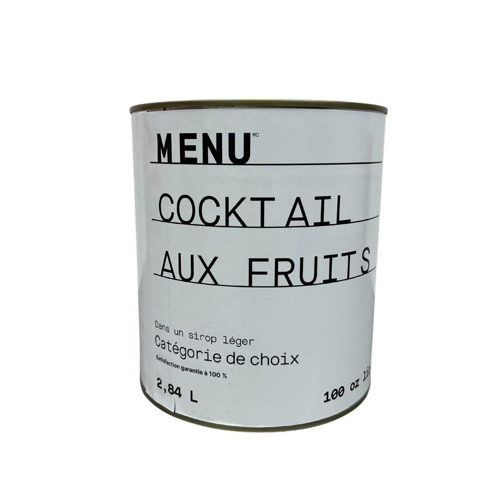 Menu 5 Fruit Salad In Light Syrup, 2.84 L -- 6 Per Case