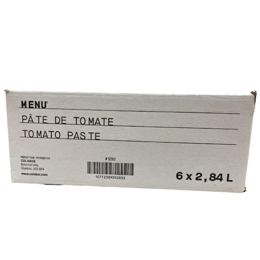 Menu Tomato Paste, 2.84 L -- 6 Per Case