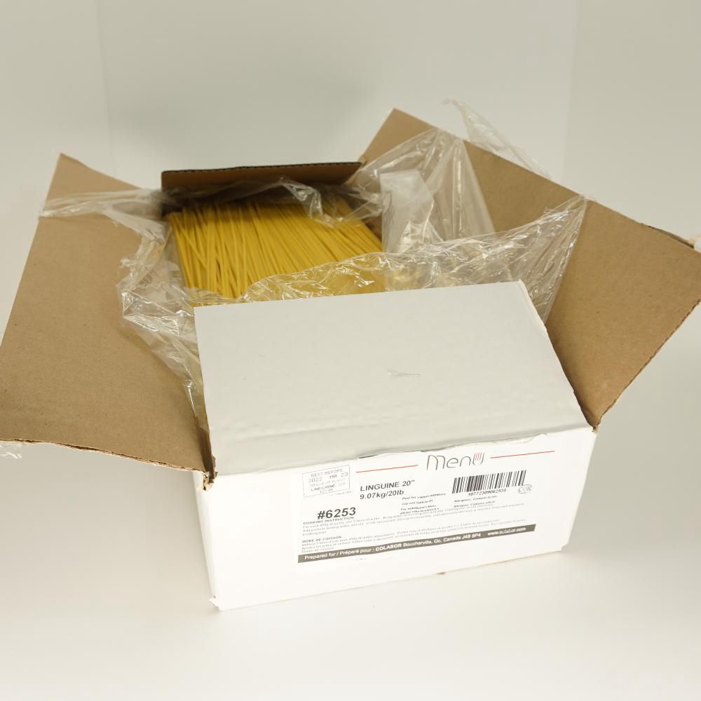Menu Pâtes Linguine 20 Po, 9,07 Kg