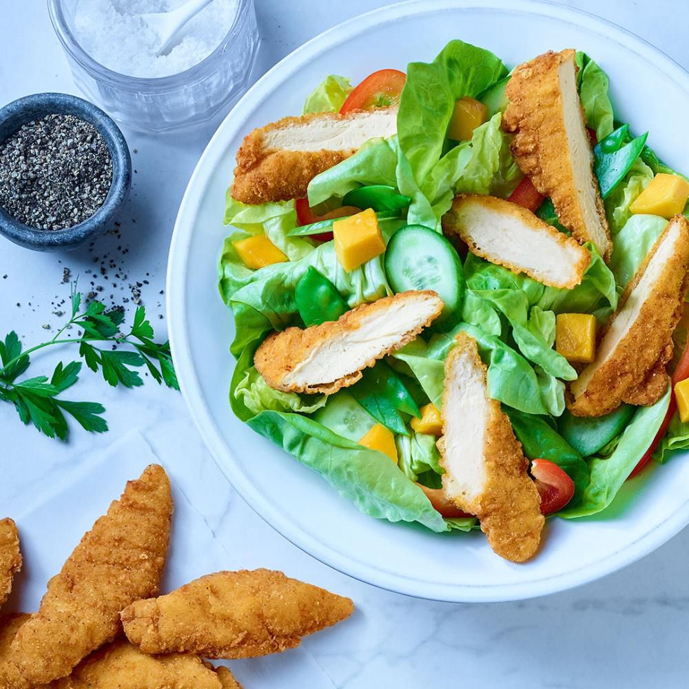 Menu Filet De Poitrine De Poulet Pané, 2 Kg -- 2 Par Caisse