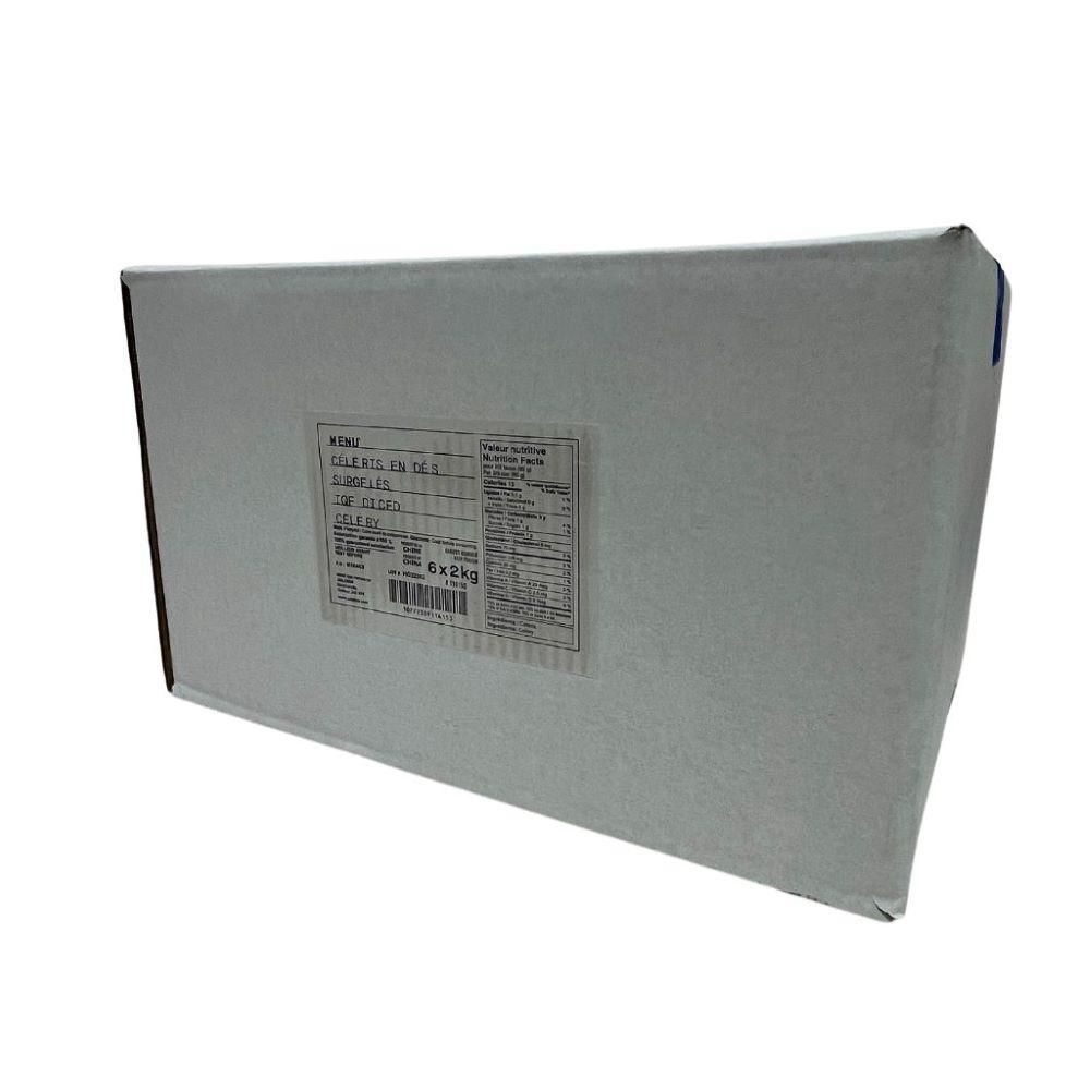 Menu Iqf 3/8 In Diced Celery, 2 Kg -- 6 Per Case