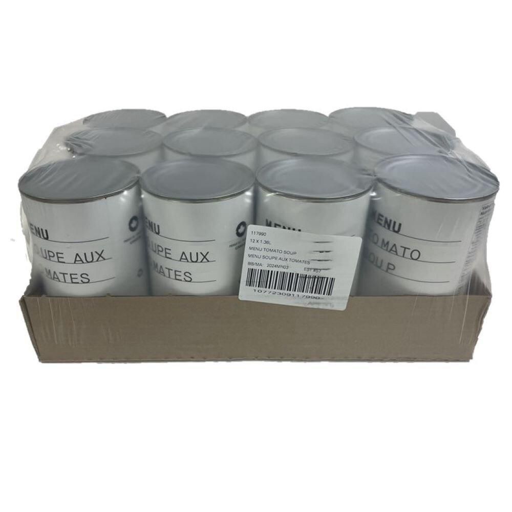 Menu Tomato Cream Soup, 1.36 L -- 12 Per Case