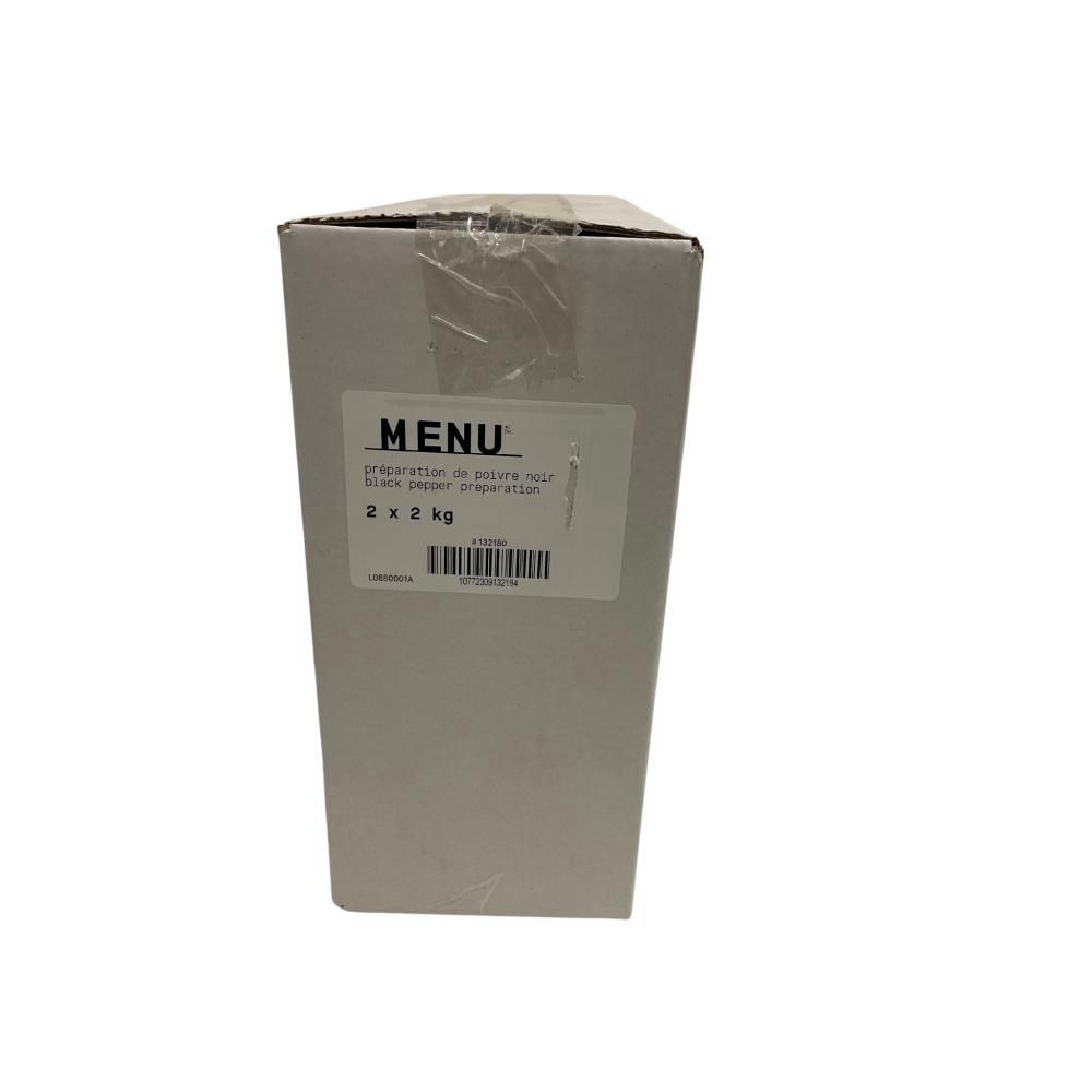 Menu Black Ground Pepper, 2 Kg -- 2 Per Case